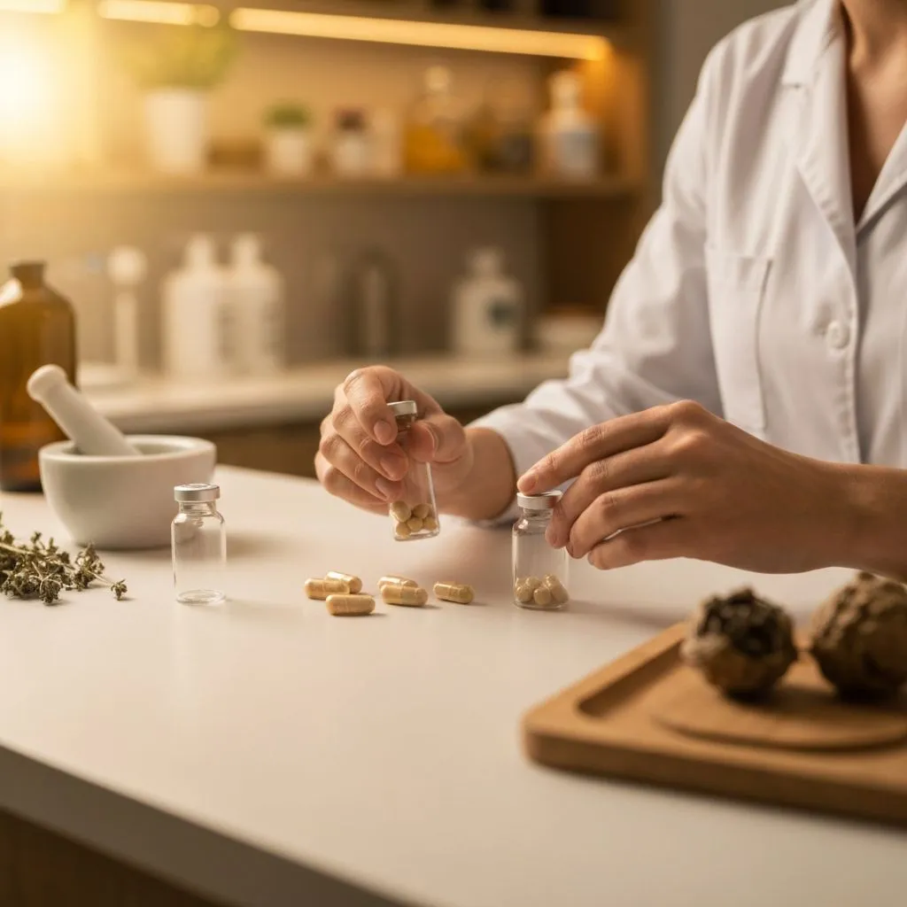 Laboratório de manipulação farmacêutica